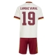 Španjolska Lamine Yamal #19 Replike Gostujuci Dres za djecu SP 2026 Kratak Rukav (+ Kratke hlače)